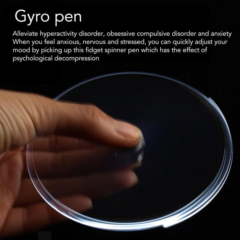 Fidget Spinner Pen with LED Light