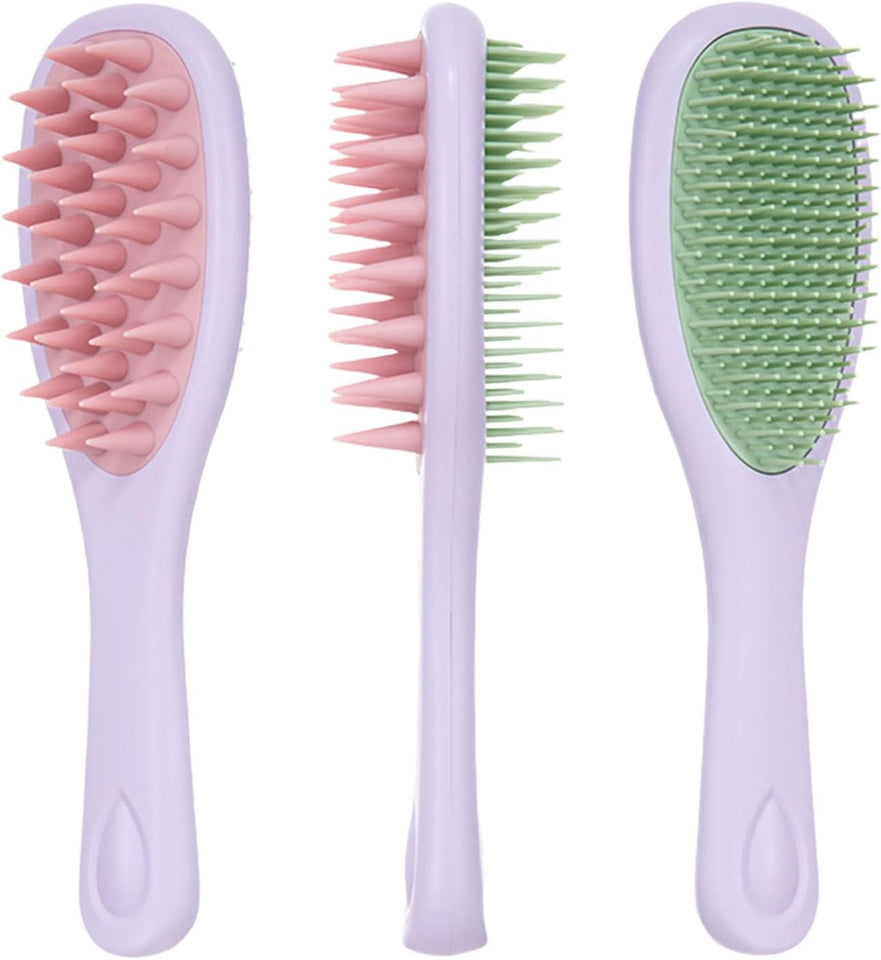 Double Sided Silicone Scalp Massage Brush