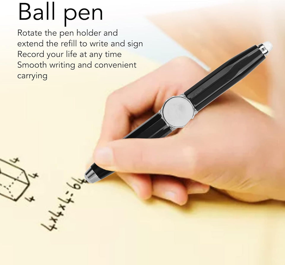 Fidget Spinner Pen with LED Light