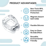 Magnetic Anti-Snoring Nose Clip