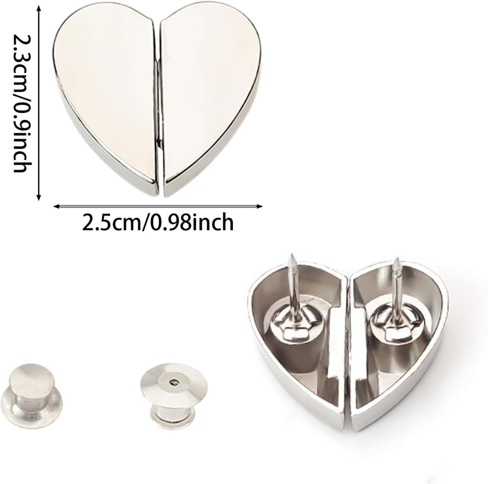 Heart-Shaped Curtain Magnets