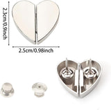 Heart-Shaped Curtain Magnets