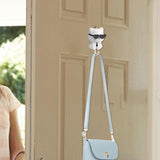 Adhesive  cat key hook with sunglasses