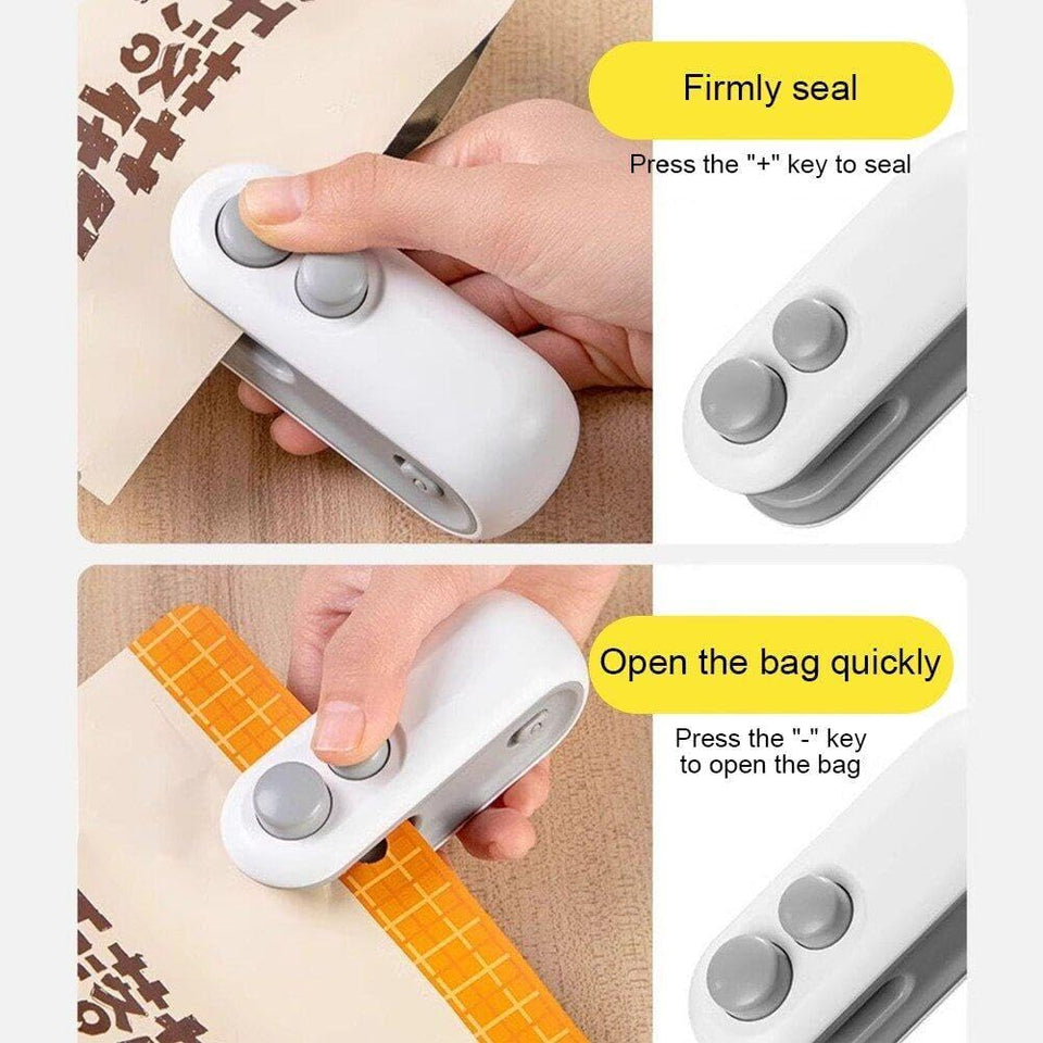 2 in 1 Rechargeable Portable Heat Sealer