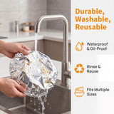 Reusable Aluminum Foil Food Covers