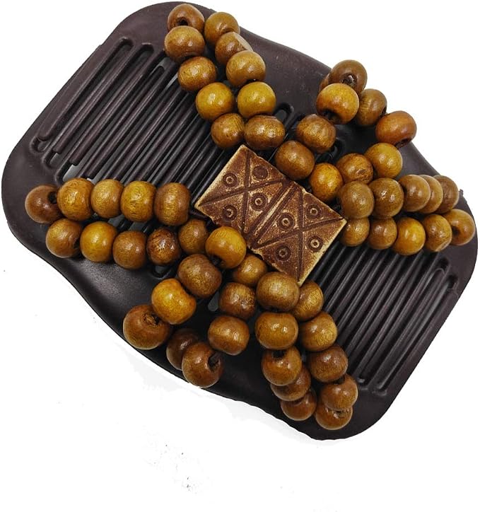 Magic Wooden Beads Hair Comb