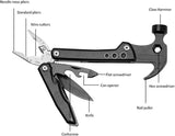 Portable Stainless Steel Multifunction EDC Folding Knife with Plier