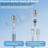 Pressure Washer Sewer Jet Nozzle