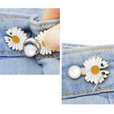 Detachable Button Adjustable Vintage Tightening Waist Clip