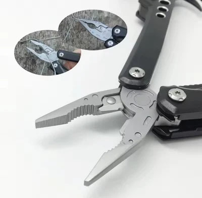 Portable Stainless Steel Multifunction EDC Folding Knife with Plier