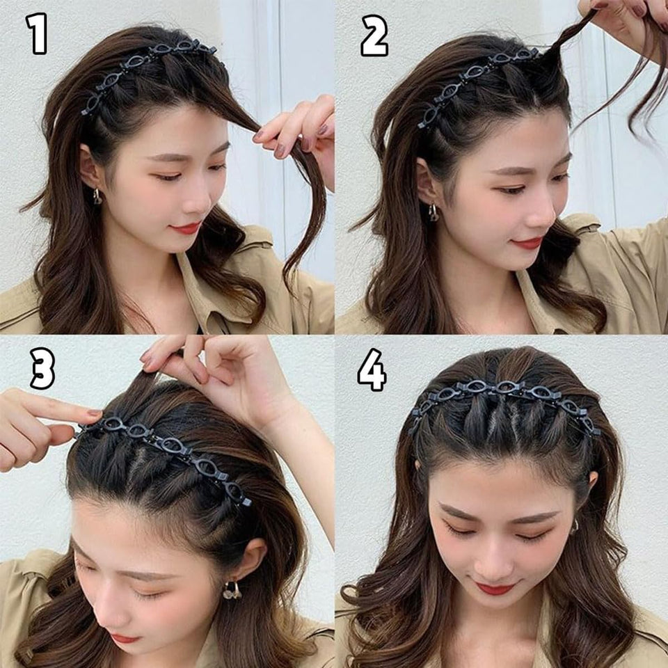Double Bangs Hairstyle Hairclip