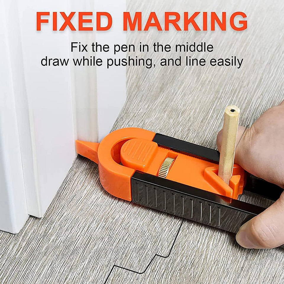 Adjustable Locking Profile Scribing Ruler
