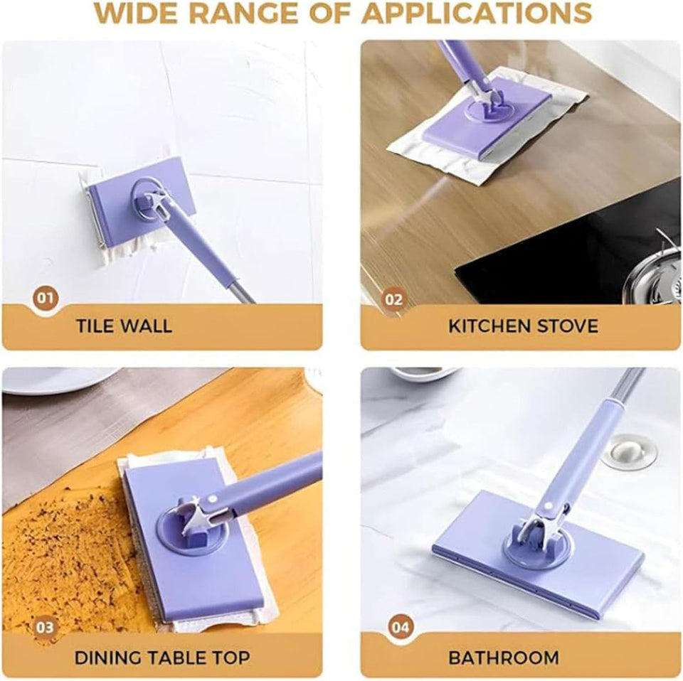 Portable Reusable Plastic Mop