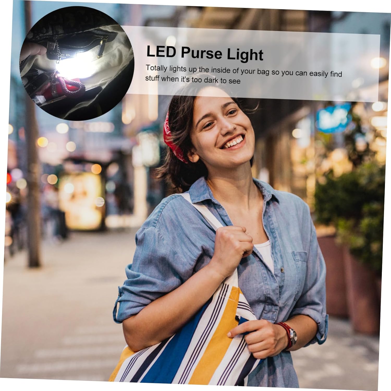 Purse Led Sign Led Purse Light Purse Light with Automatic Sensor Light – BlackOwl