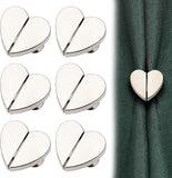 Heart-Shaped Curtain Magnets