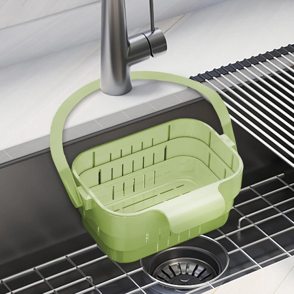 Space-Saving Foldable Expandable Sink Strainer
