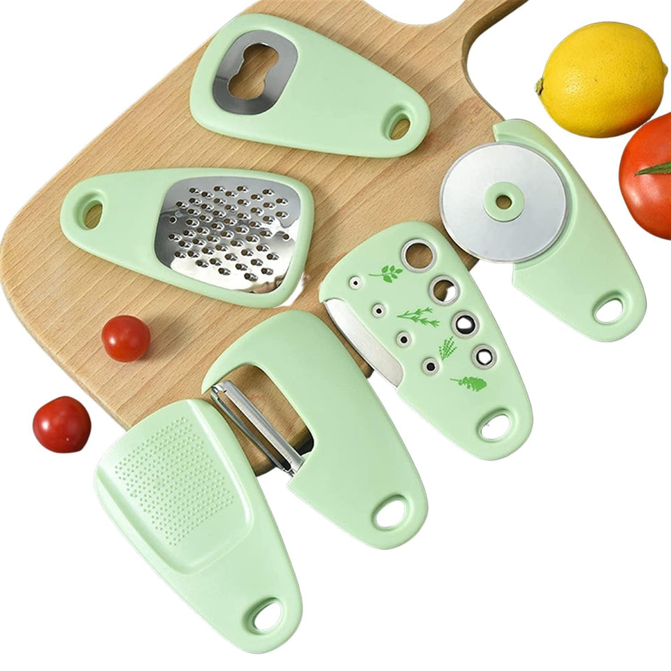 6-piece multipurpose kitchen gadget set