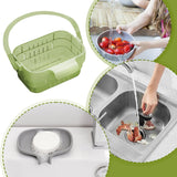 Space-Saving Foldable Expandable Sink Strainer