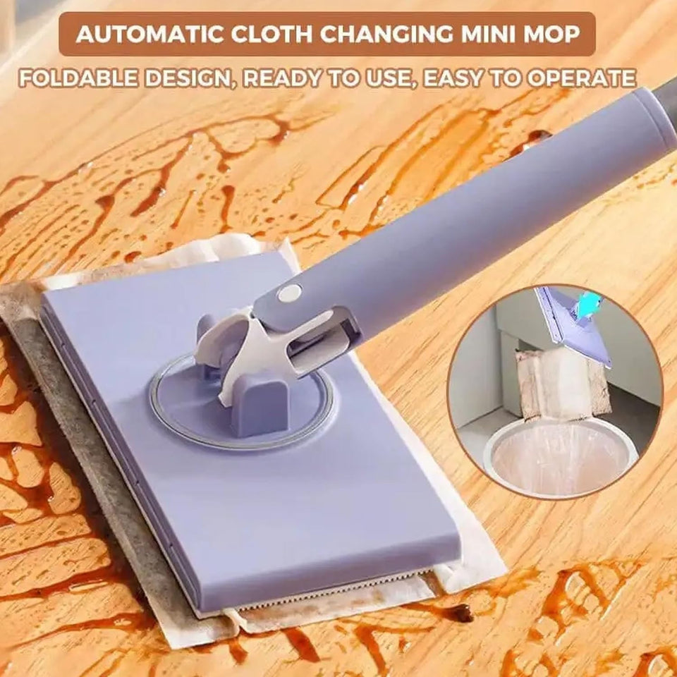Portable Reusable Plastic Mop