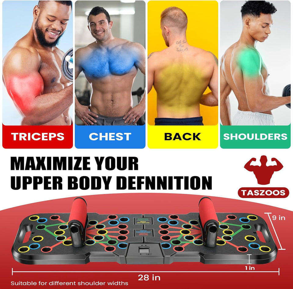 Portable home push-up board stand