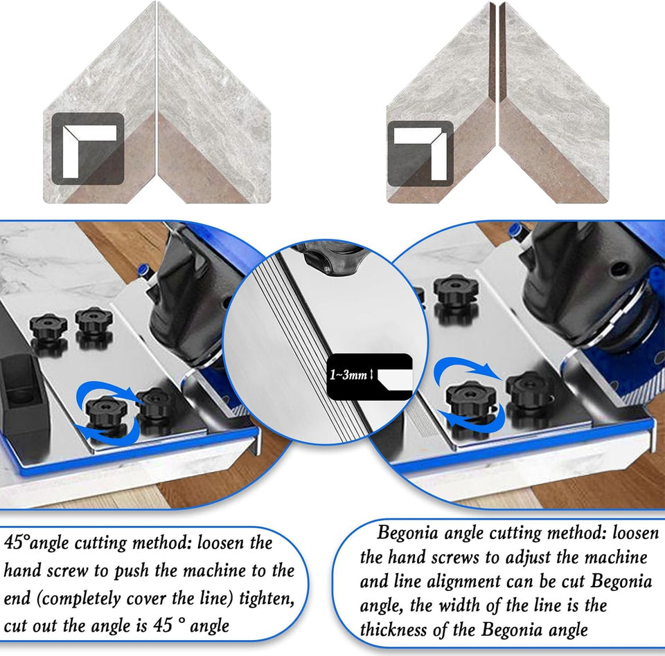 Angle Grinder Stand for Tile