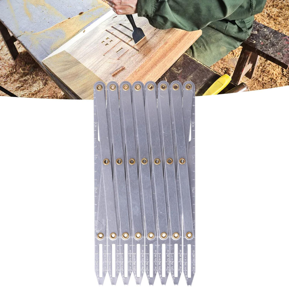 Adjustable Length Aluminum Sewing Gauge