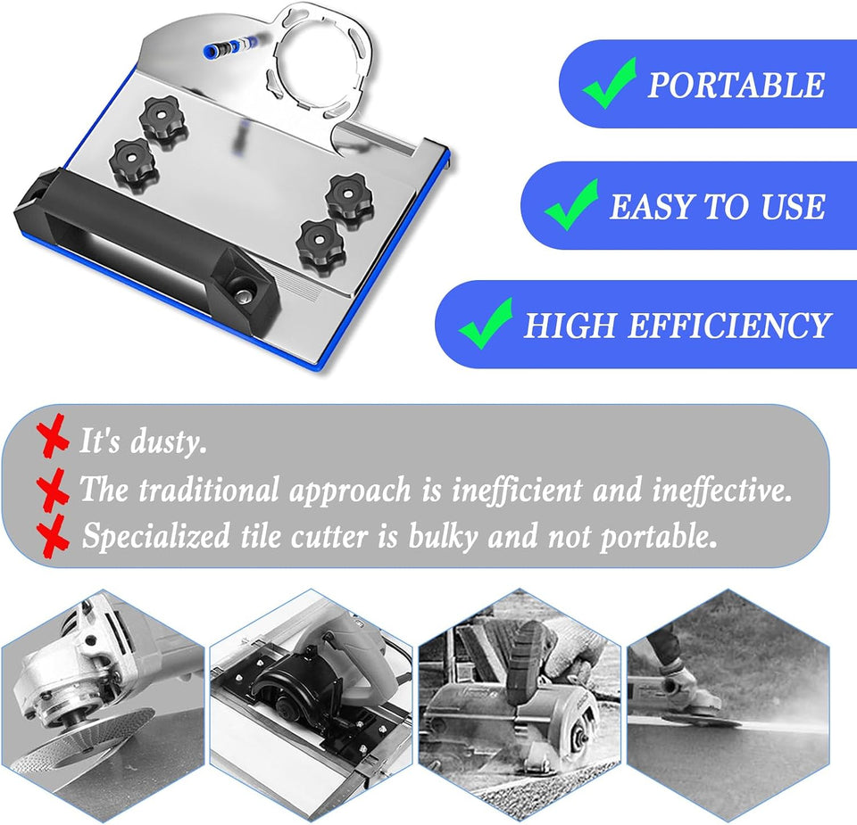 Angle Grinder Stand for Tile