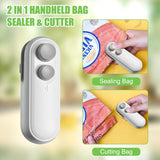 2 in 1 Rechargeable Portable Heat Sealer