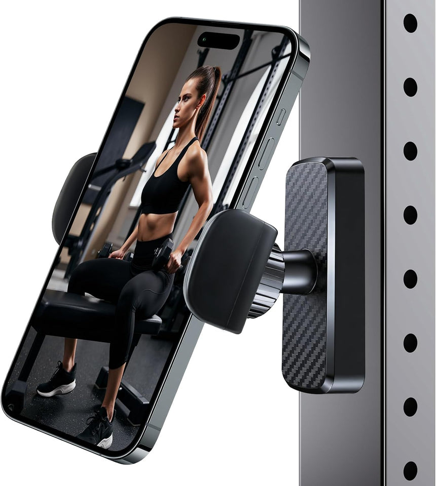360° Rotation Magnetic Phone Holder for Gym