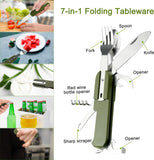 Multifunctional 7 in 1 Outdoor Tableware
