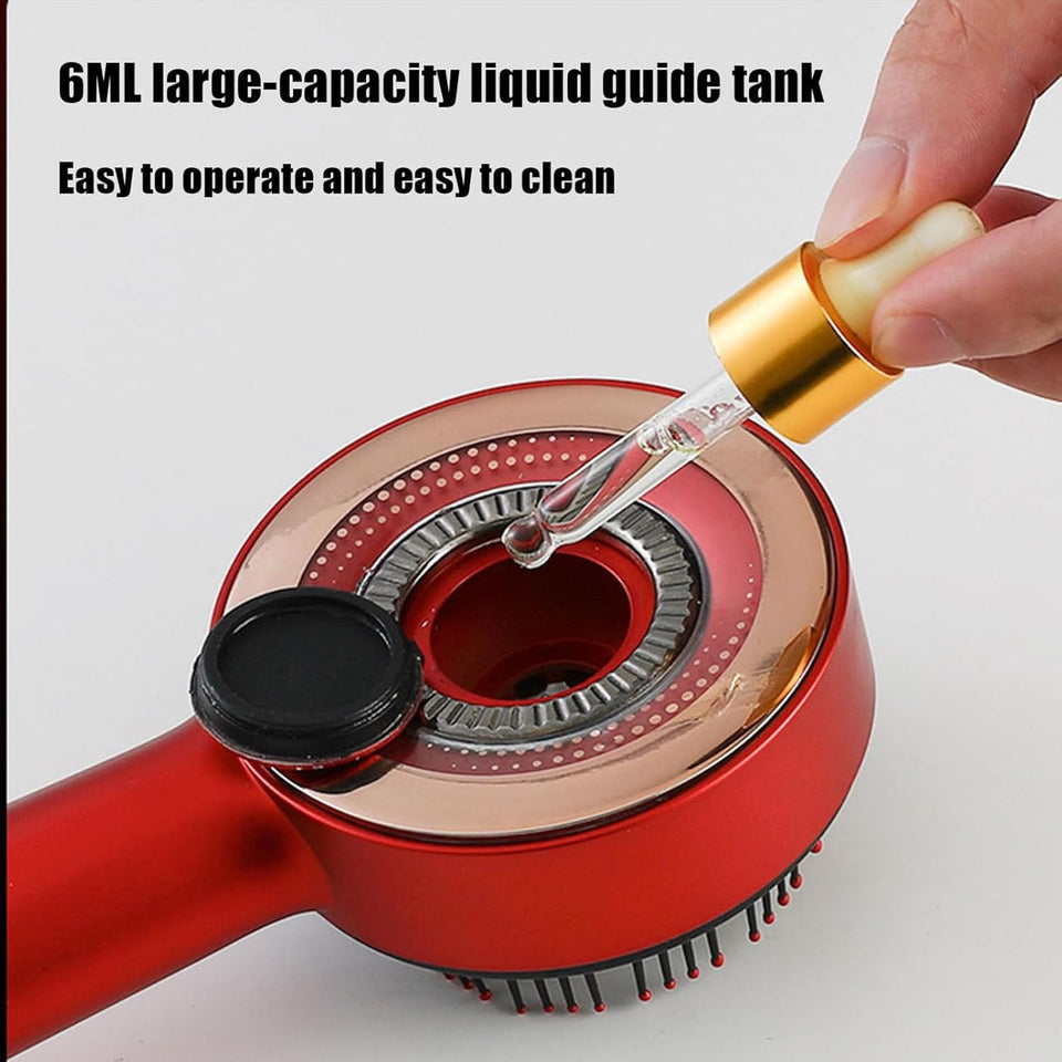 Electric Hair Oil Applicator Scalp Massager Comb