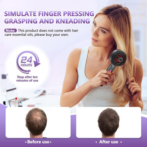 Electric Hair Oil Applicator Scalp Massager Comb