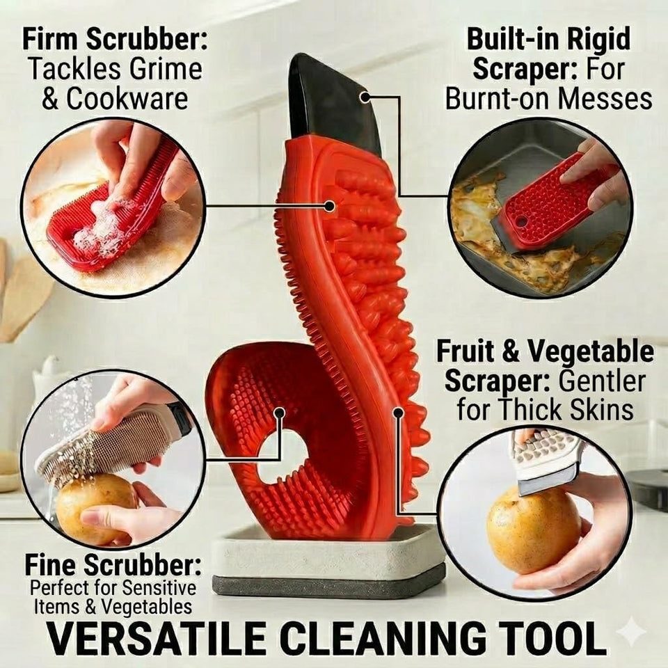 Silicone Cleaner Peeler Potato Carrot Scraper