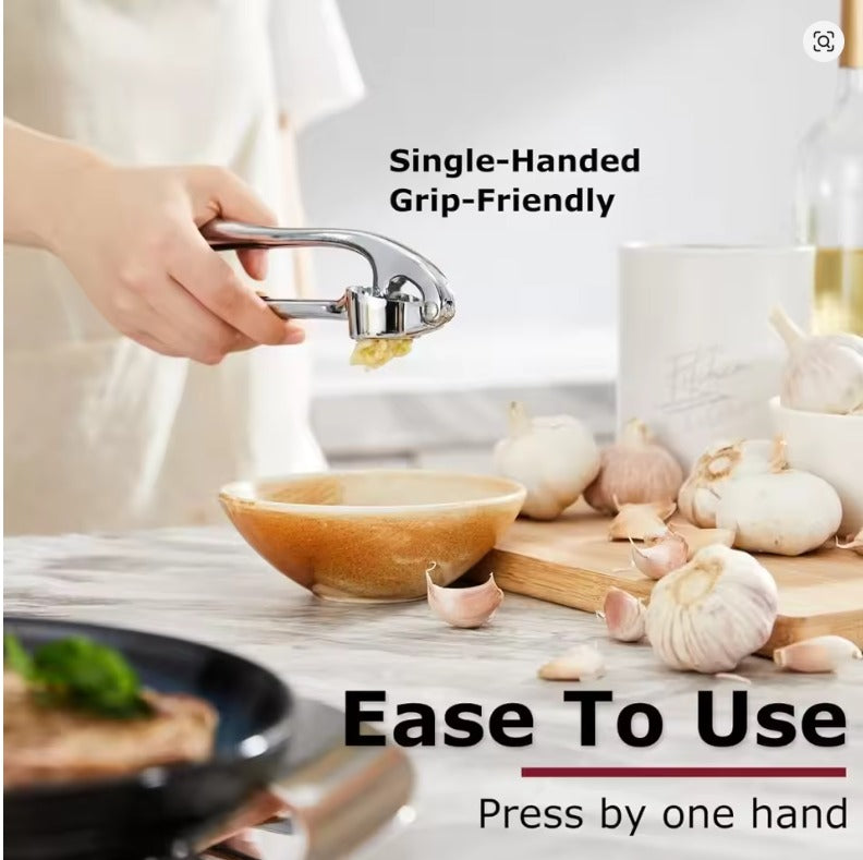 Stainless Steel Garlic Presser