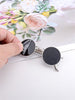 Creative Round Metal Sunglasses Hair Clips For Womens