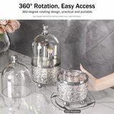 Fancy 360° Rotating Portable Cosmetic Organizer for Vanity