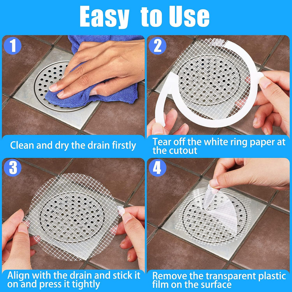 Anti-blocking Filter Floor Drain Sticker