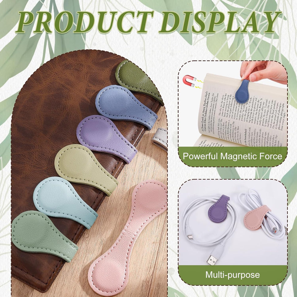 Double-Sided Magnetic Multifunctional Reading Bookmark