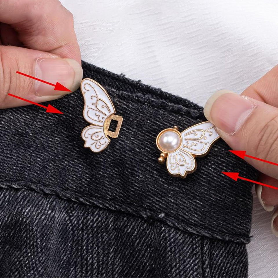 Butterfly Shape Waist Adjust Button