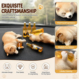Realistic Drunken Puppy Car Ornament