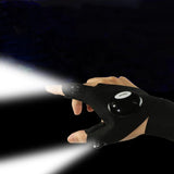 New Black Outdoor LED Flashing Gloves