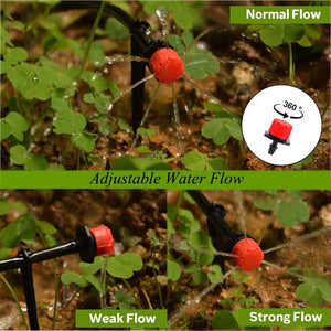 Adjustable Irrigation Drippers and Showerheads
