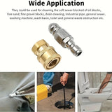 Pressure Washer Sewer Jet Nozzle Complete Set