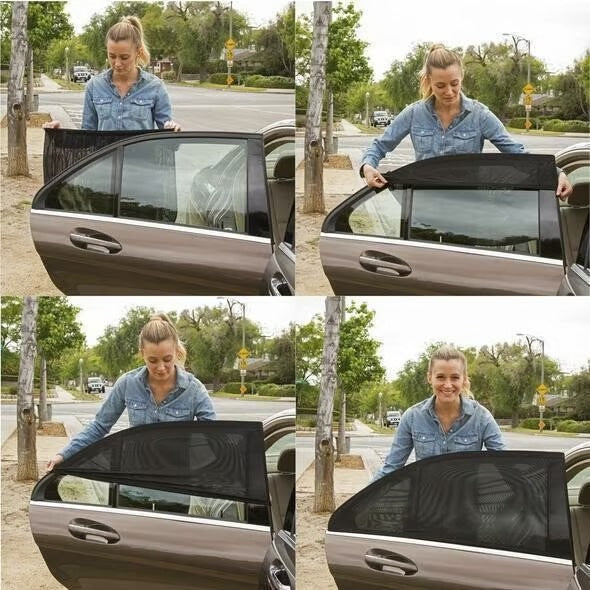 4 Pcs Universal Car Window Screens