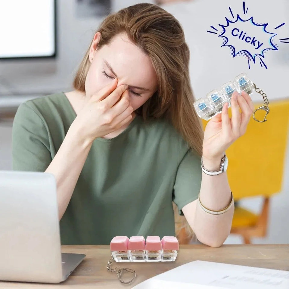 ClickEase – The Mini Keyboard Fidget Toy