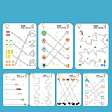 Reusable Educational Tracing Work Book for kids