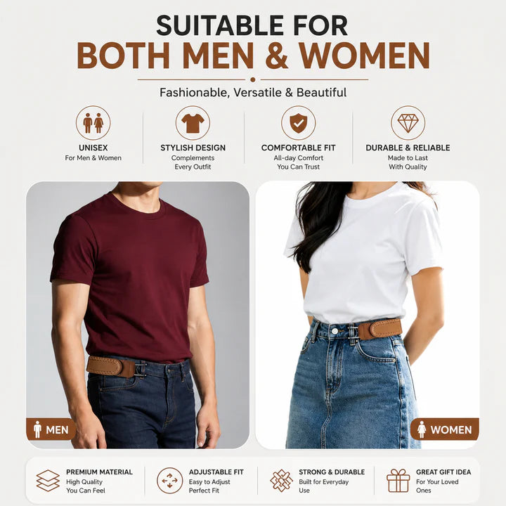 Invisible Adjustable Elastic Belts
