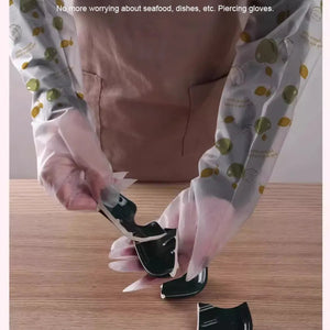 Extra Thick Long Printed Disposable Gloves