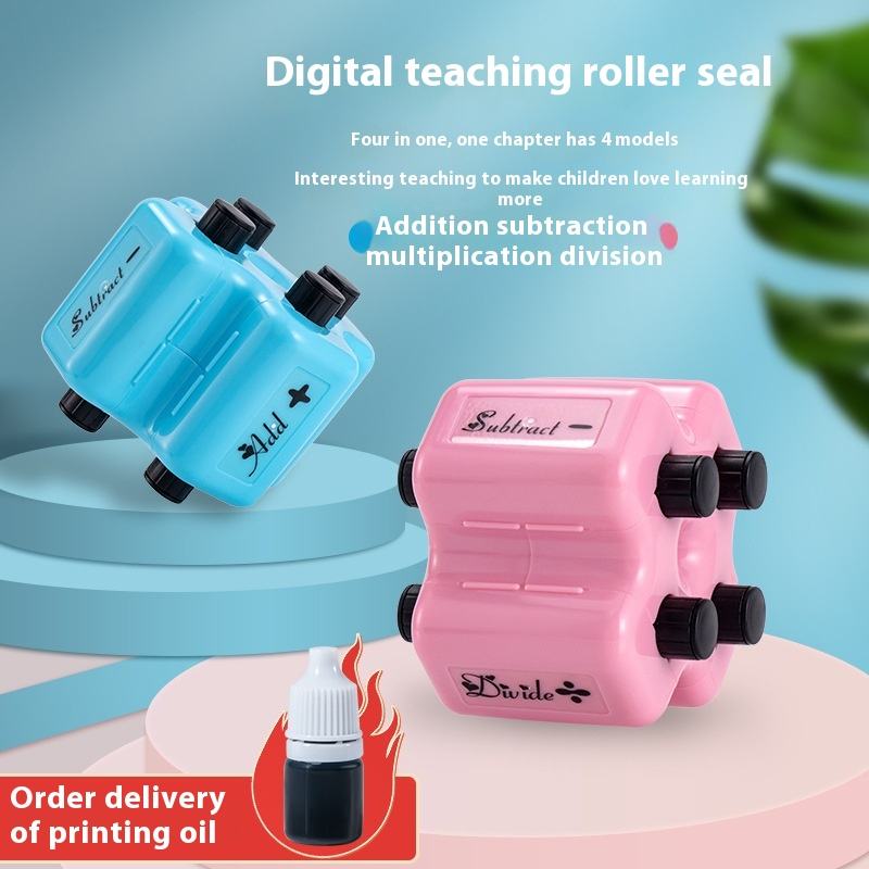 4 in 1 Teaching Roller Stamp