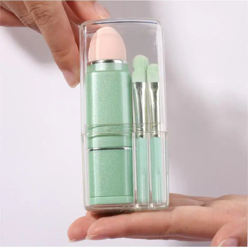 Retractable 8pcs Travel Makeup Brush Set Foundation